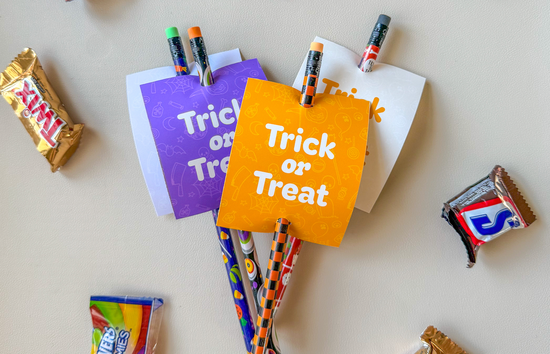 DIY Halloween Candy Alternative: Cute Pencil Treats for Trick-or-Treaters!