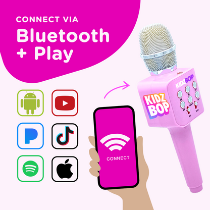 Kidz Bop Karaoke Microphone - Pink