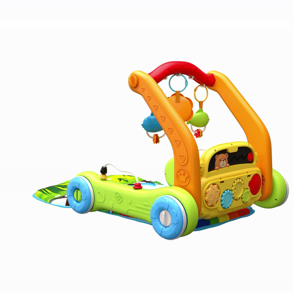4-in-1 Baby Play Mat & Activity Center Gym