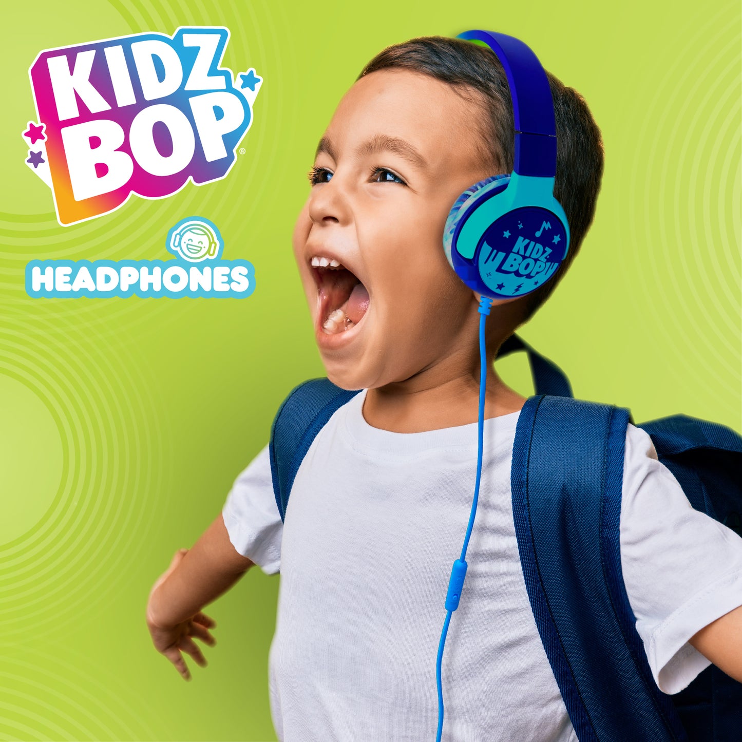 Kidz Bop Headphones - Wired - Blue