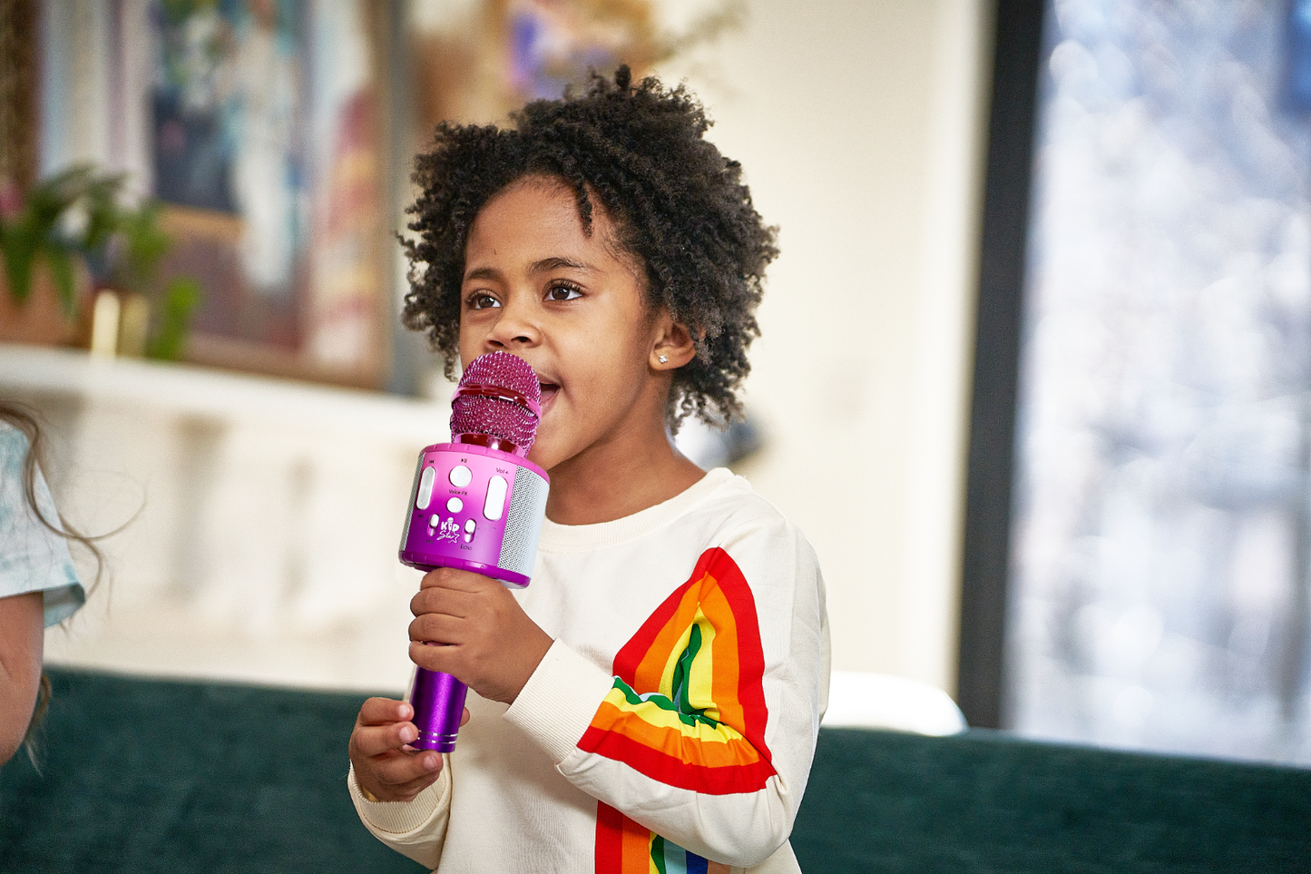 Kids Karaoke Microphone - Pink/Purple