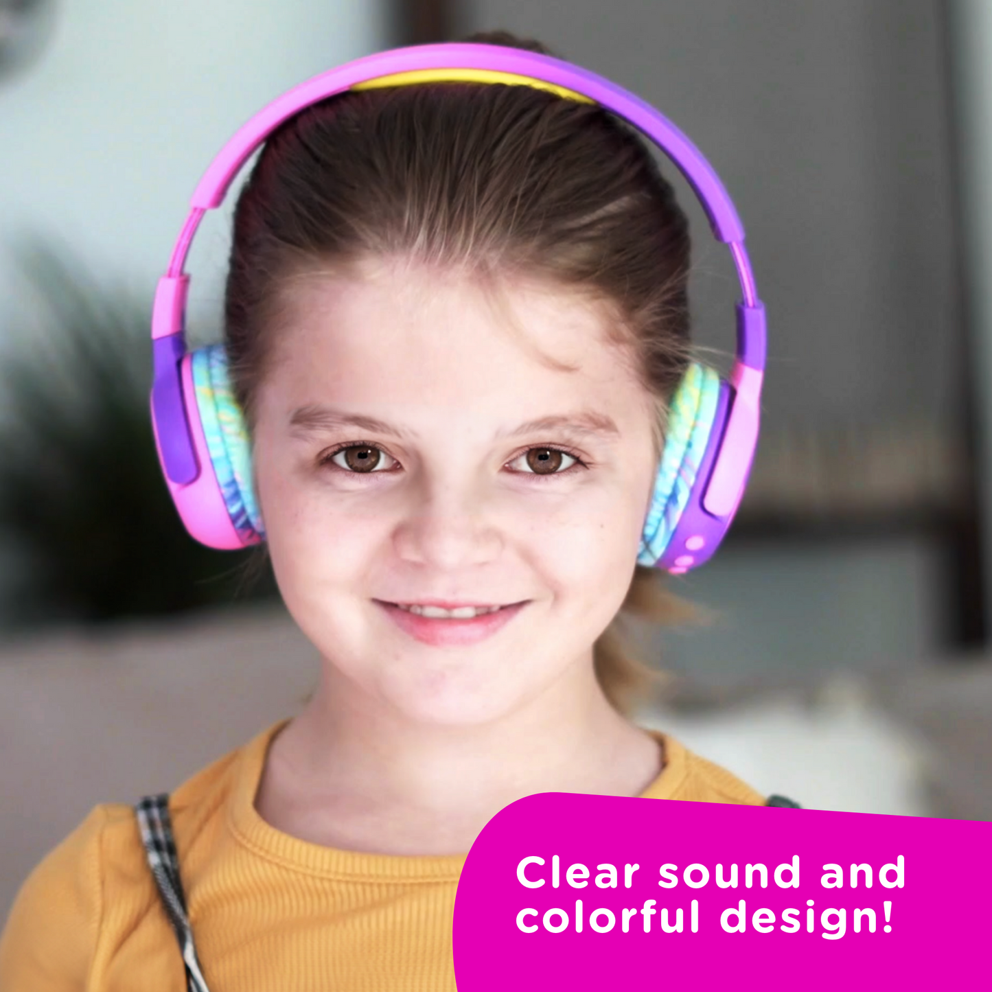 Kidz Bop Headphones - Wireless - Pink/Purple