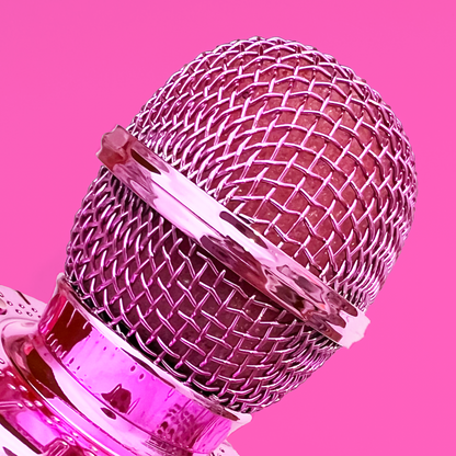 Kids Karaoke Microphone - Pink