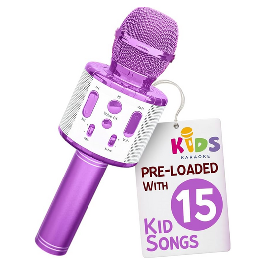 Kids Karaoke Microphone - Lavender