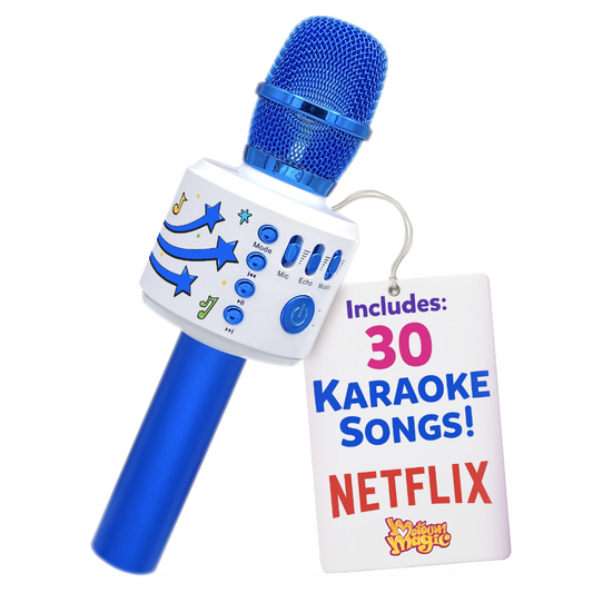 Motown Magic Karaoke Microphone - Blue
