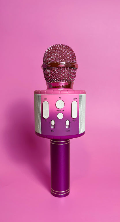 Kids Karaoke Microphone - Pink/Purple