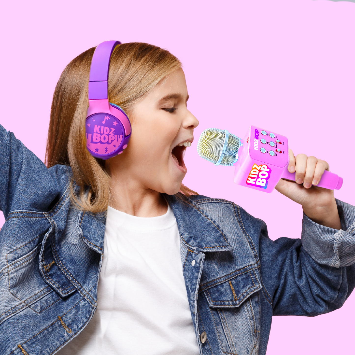 Kidz Bop Headphones - Wireless - Pink/Purple