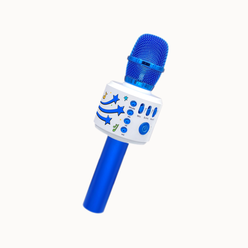 Motown Magic Karaoke Microphone - Blue