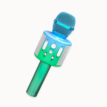 Kids Karaoke Microphone - Blue/Green