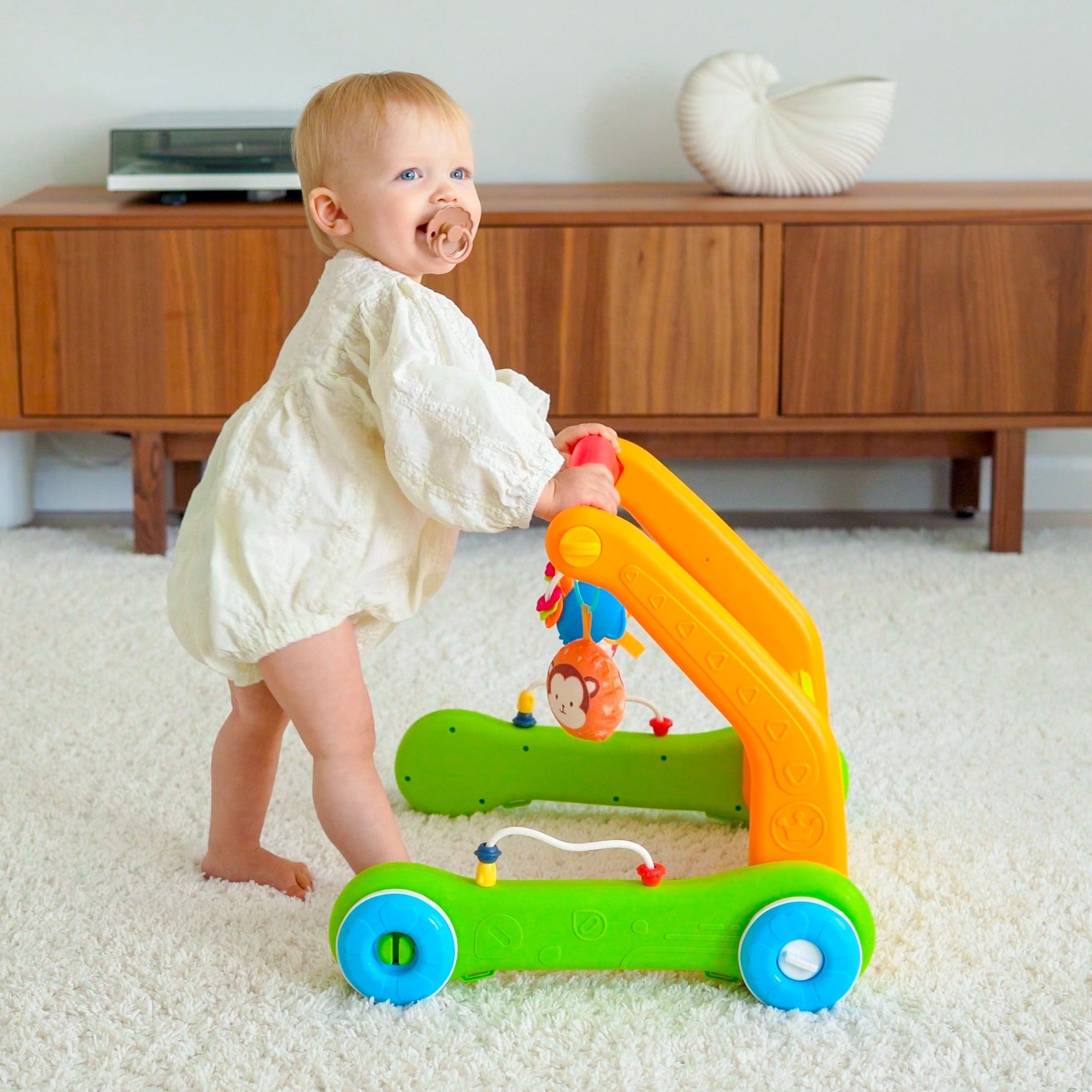 Baby walker play gym deals