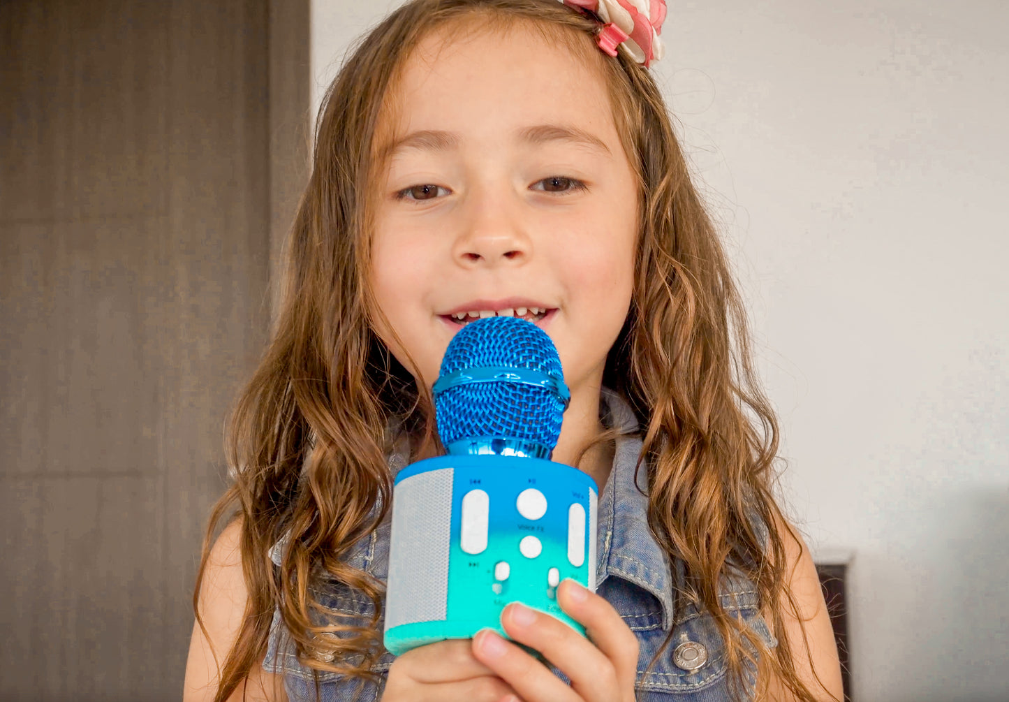 Kids Karaoke Microphone - Blue/Green