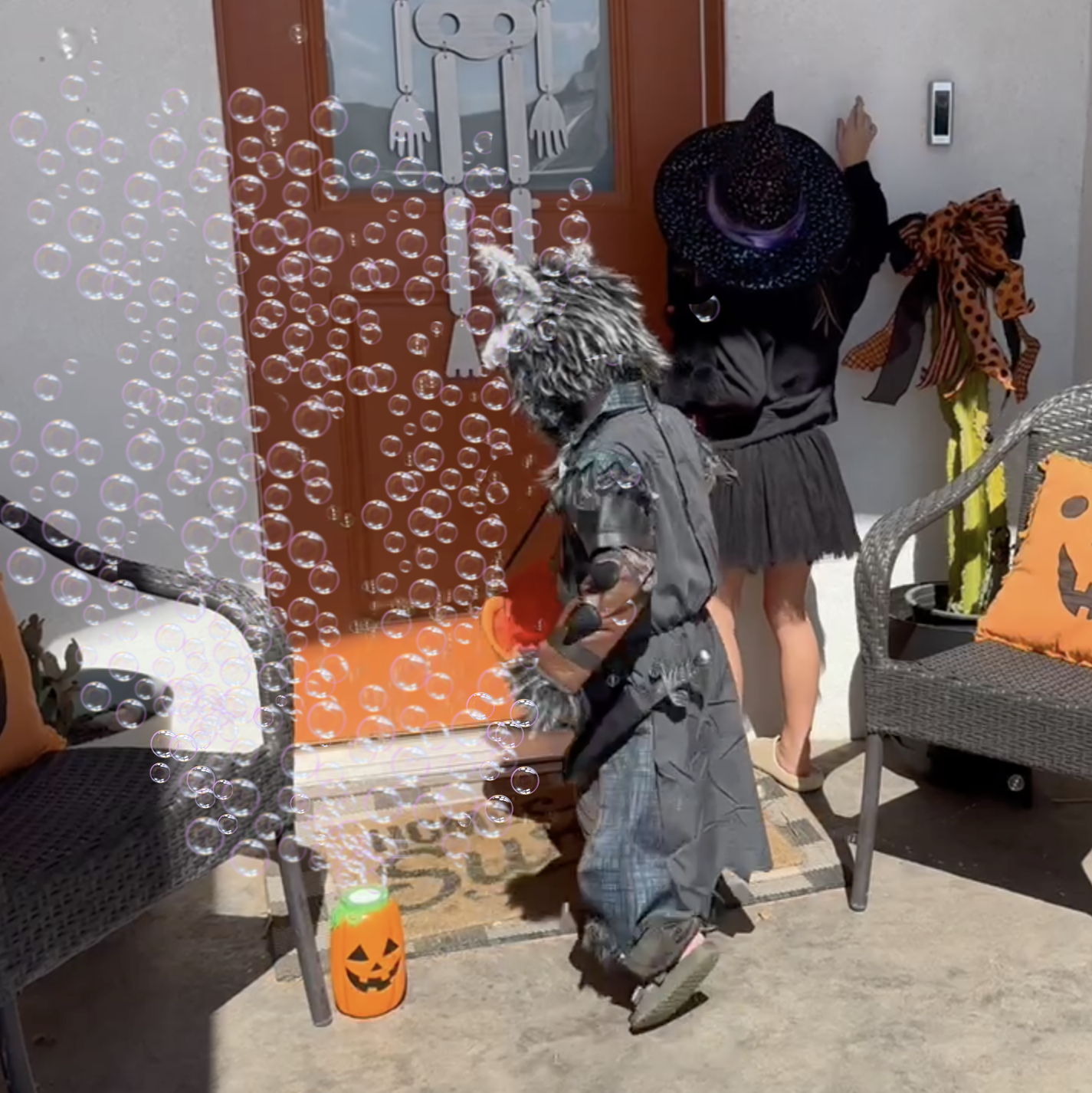 Halloween Bubble Machine